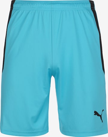 PUMA Workout Pants 'Team Liga' in Blue: front