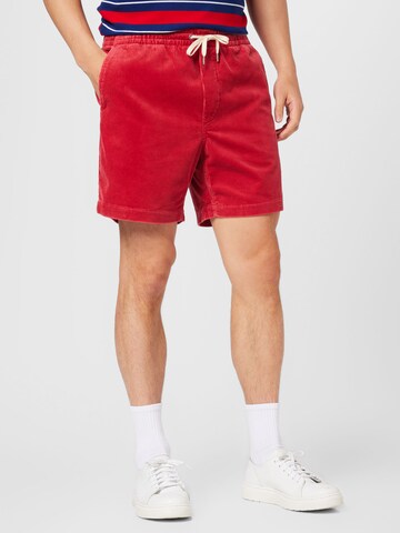 Polo Ralph Lauren Regular Trousers in Red: front