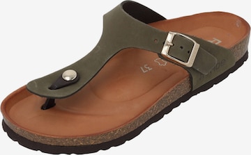 ROHDE Teenslipper '5642' in Groen: voorkant