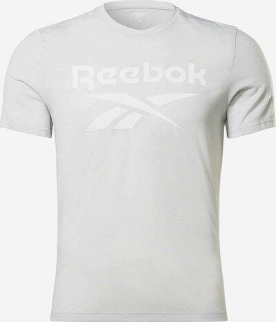Reebok Sport Functioneel shirt in de kleur Lichtgrijs / Wit, Productweergave
