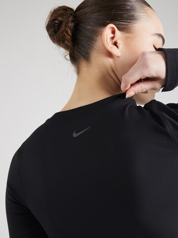 NIKE Functioneel shirt 'ONE' in Zwart