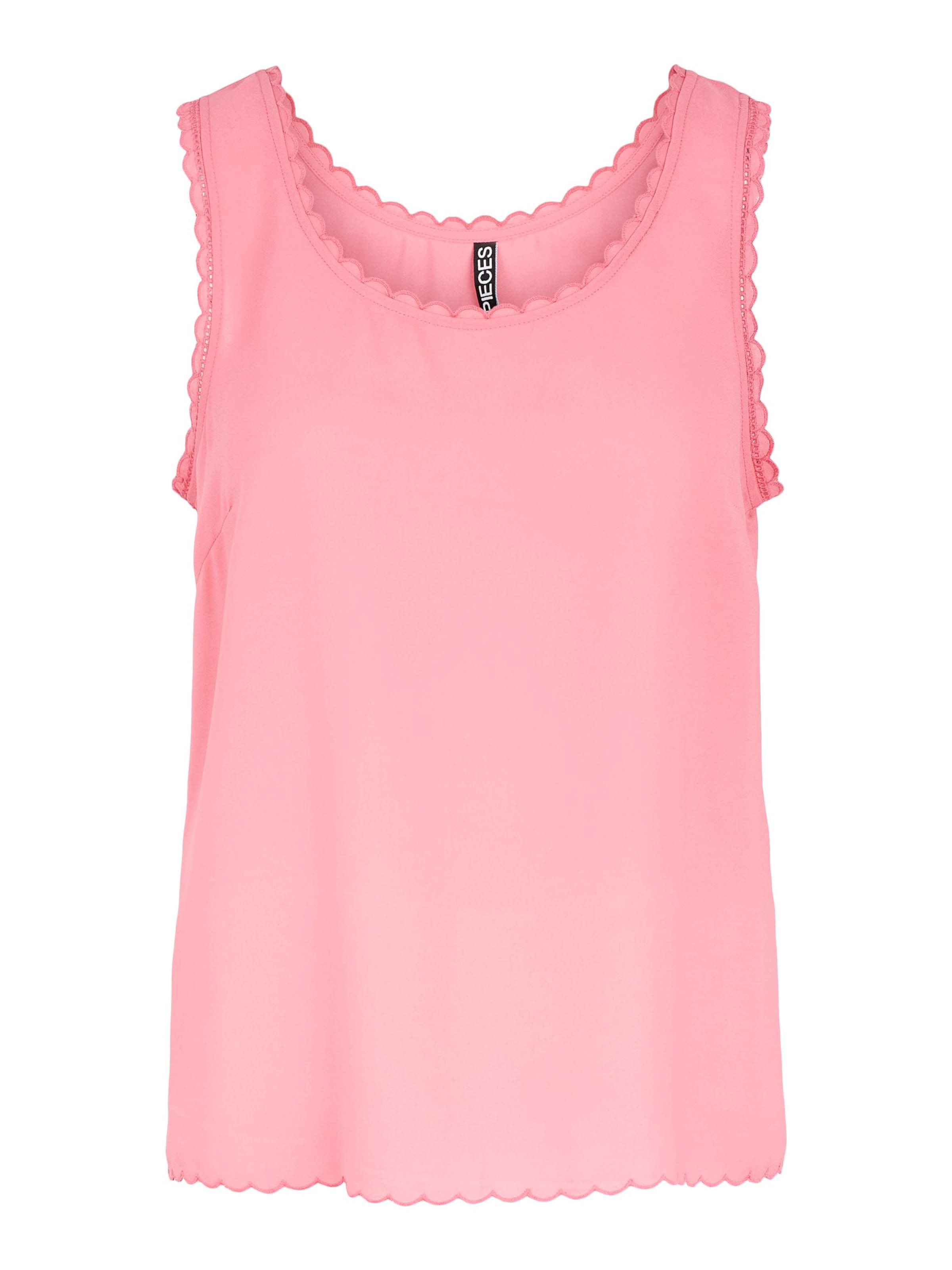 PIECES Top 'Vera' in Pink: front