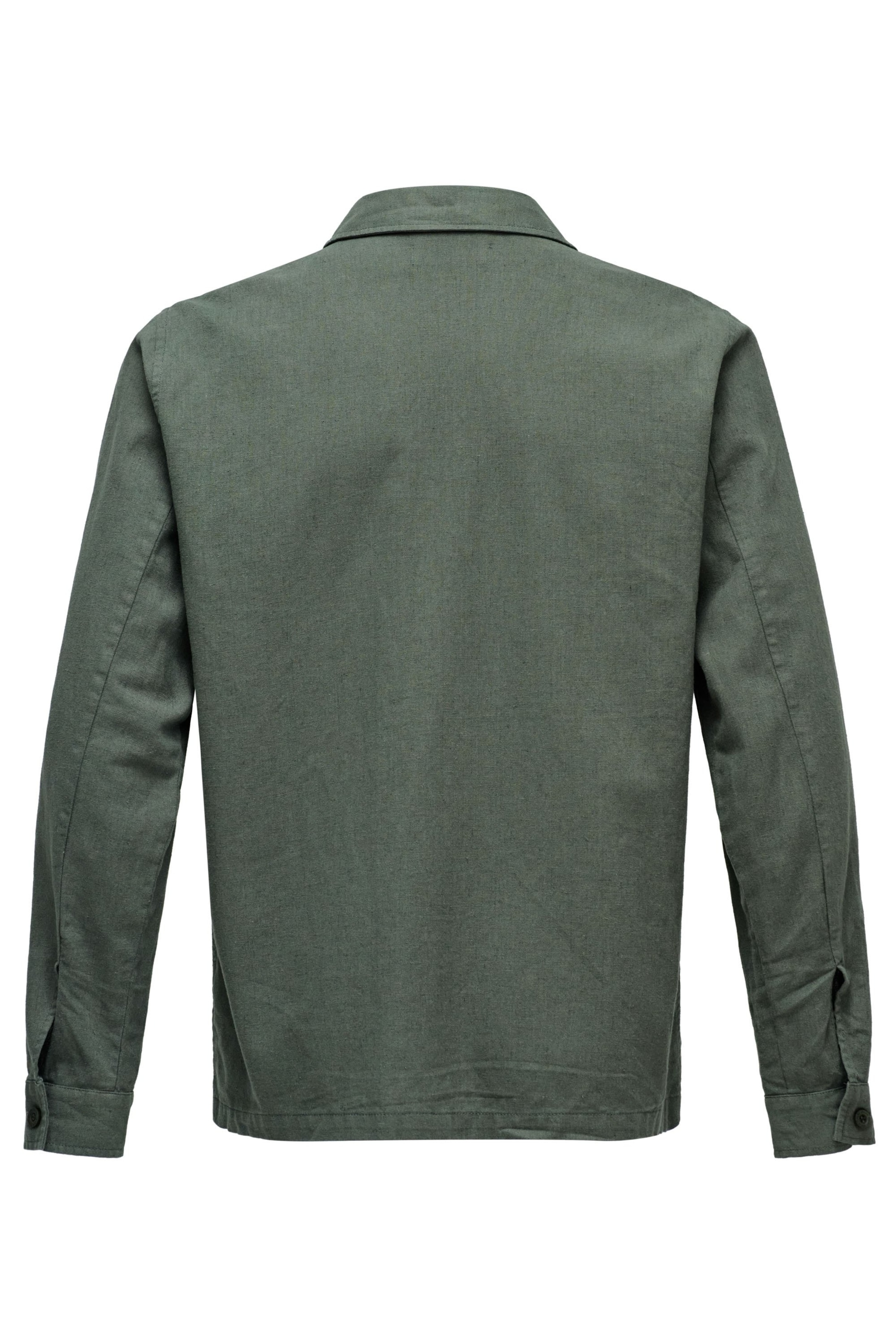 Coupe regular Chemise Salsa Jeans en vert