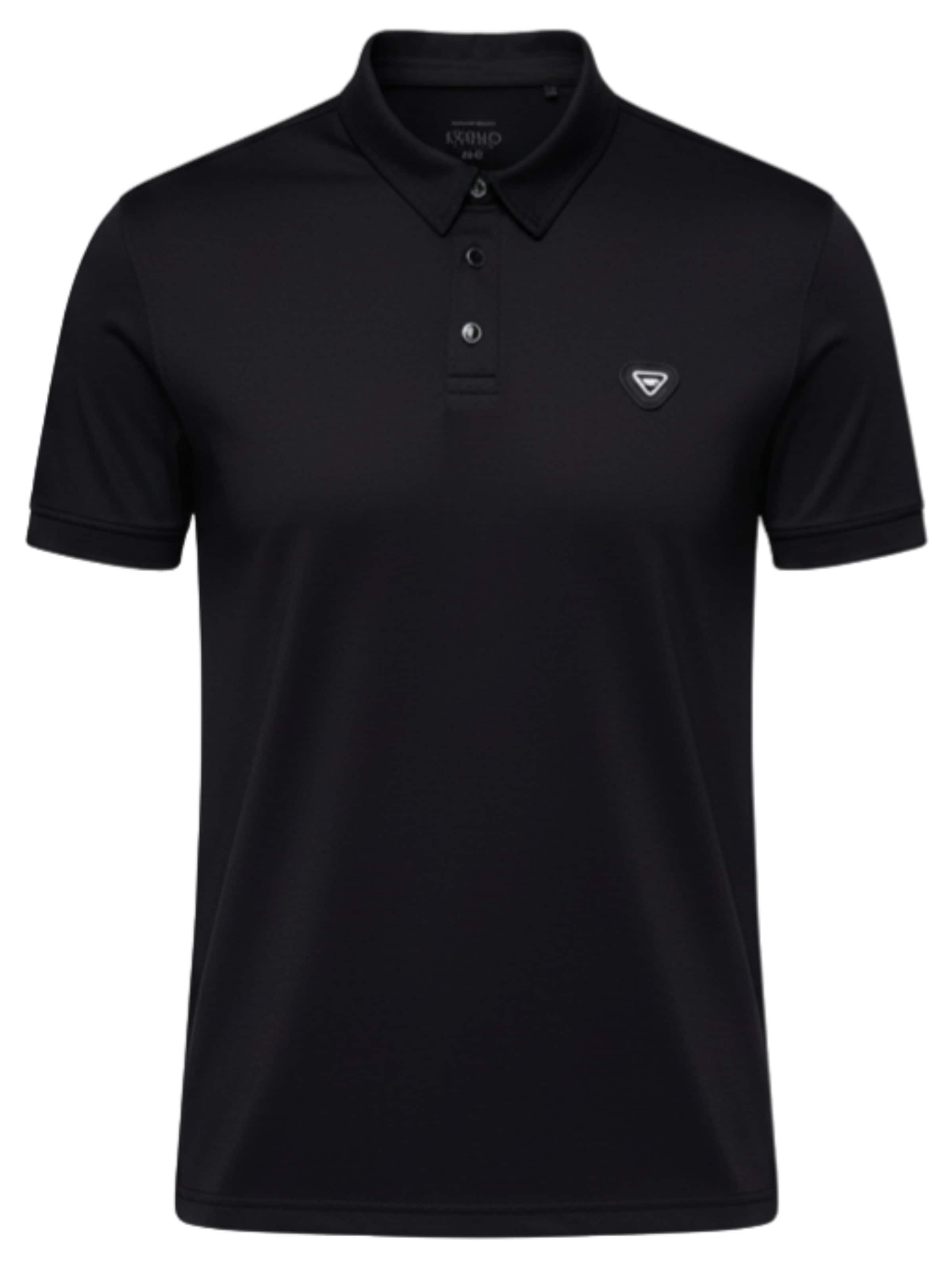 T-Shirt Ombre en noir : devant