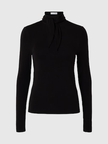 SELECTED Shirt 'SLFLina Lano' in Schwarz