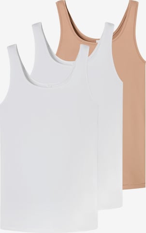 SCHIESSER Undershirt 'Unique Mirco' in Beige: front