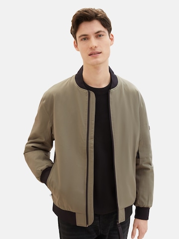 TOM TAILOR DENIM Between-Season Jacket in Green