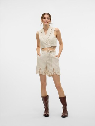 VERO MODA Regular Pants 'VMSOFFIE' in Grey