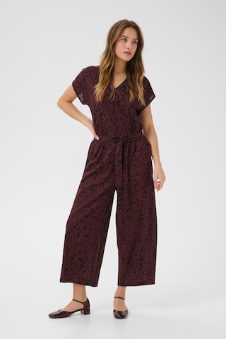 Kaffe Jumpsuit 'KABeathe' in Brown: front
