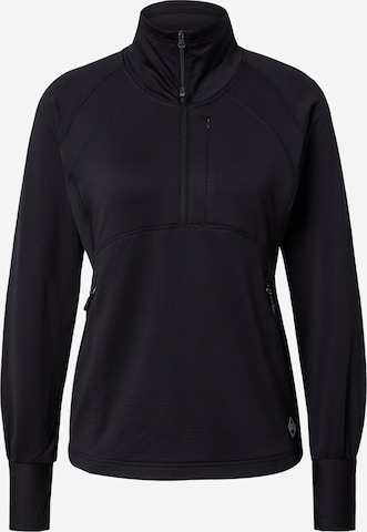 Pull-over de sport Kathmandu en noir : devant