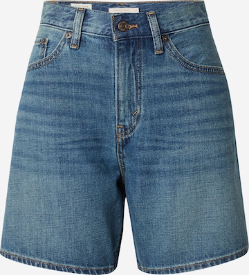 Jeans 'High Baggy Short Linen + Denim' di LEVI'S ® in blu: frontale