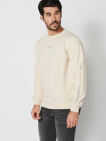 KOROSHI Sweatshirt in Beige