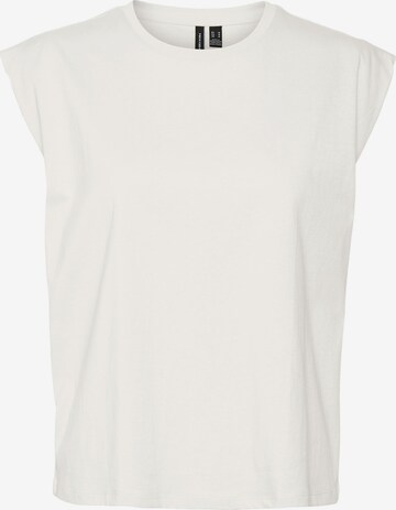 VERO MODA - Camisa 'Panna Glenn' em branco: frente