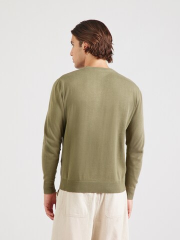 Pepe Jeans Πουλόβερ σε πράσινο: πίσω