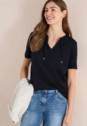 CECIL T-Shirt in Blau: Vorderseite
