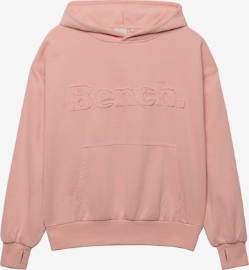 Sweat-shirt BENCH en beige : devant