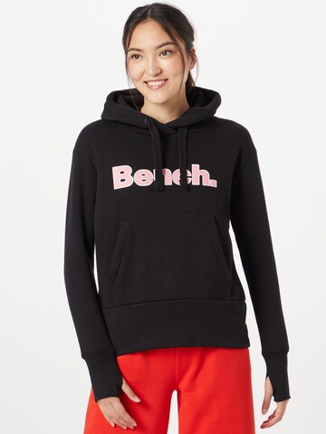 BENCH Sweatshirt 'ANISE' in Schwarz: predná strana