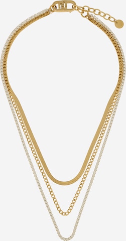 Lanțuri de la Liu Jo pe auriu: față