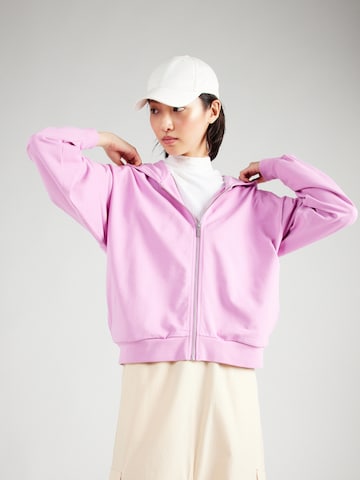 mazine Bluza rozpinana 'Florence' w kolorze fioletowy: przód