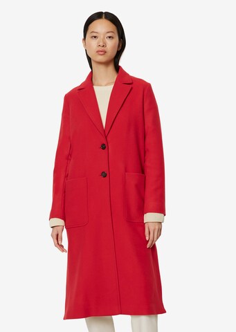 Marc O'Polo Between-Seasons Coat in Red: front