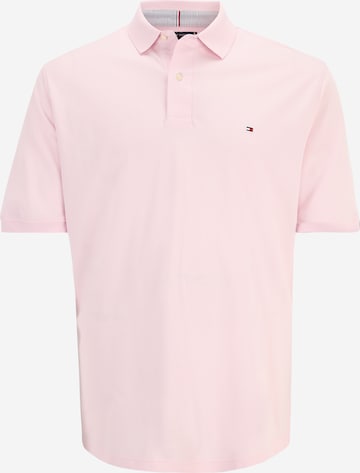 Tommy Hilfiger Big & Tall Shirt '1985 CLASSIC' in Roze: voorkant