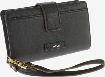 FOSSIL Small Leather Goods in One size in Black: front
