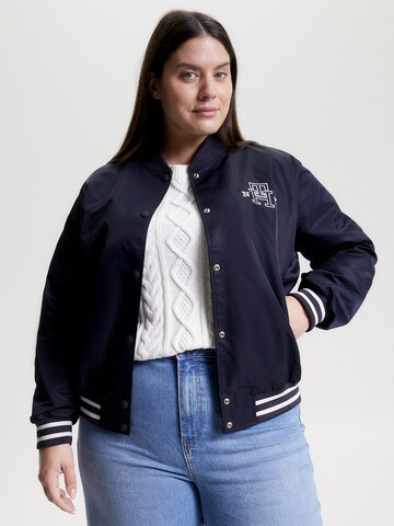 Tommy Hilfiger Curve Between-Season Jacket in Blue: front