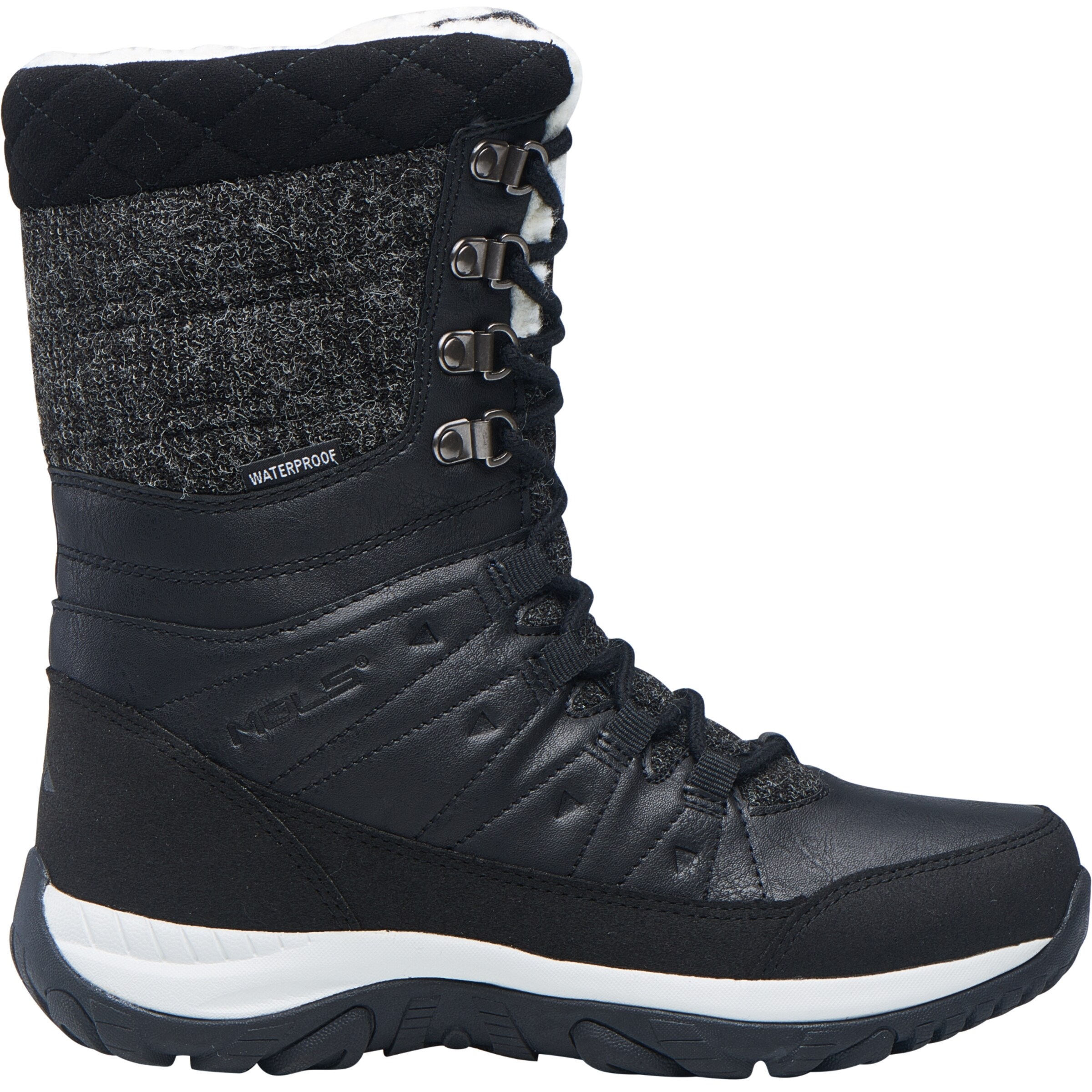 Mols Winterstiefel 'Bakan' in Schwarz