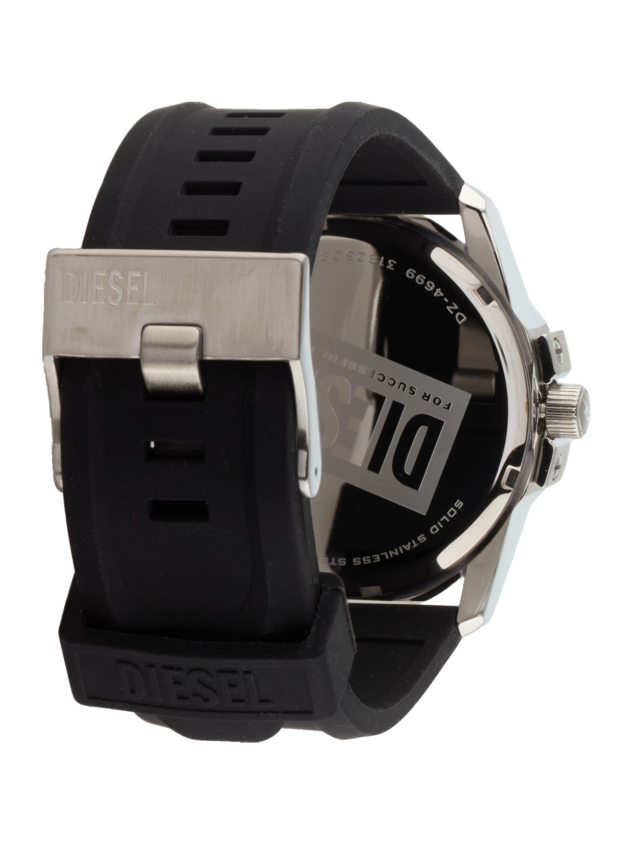 DIESEL Zegarek analogowy 'MASTER CHIEF' w kolorze srebrny