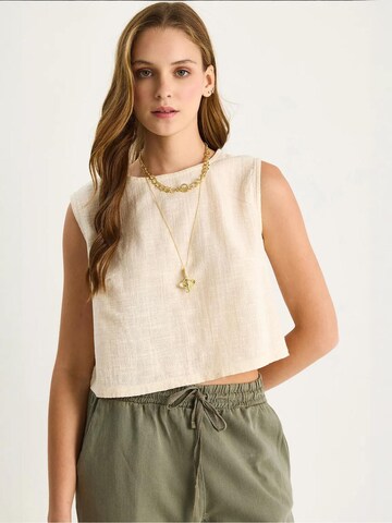 Haut Bianco Lucci en blanc