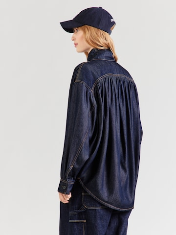 IRO Blouse in Blauw