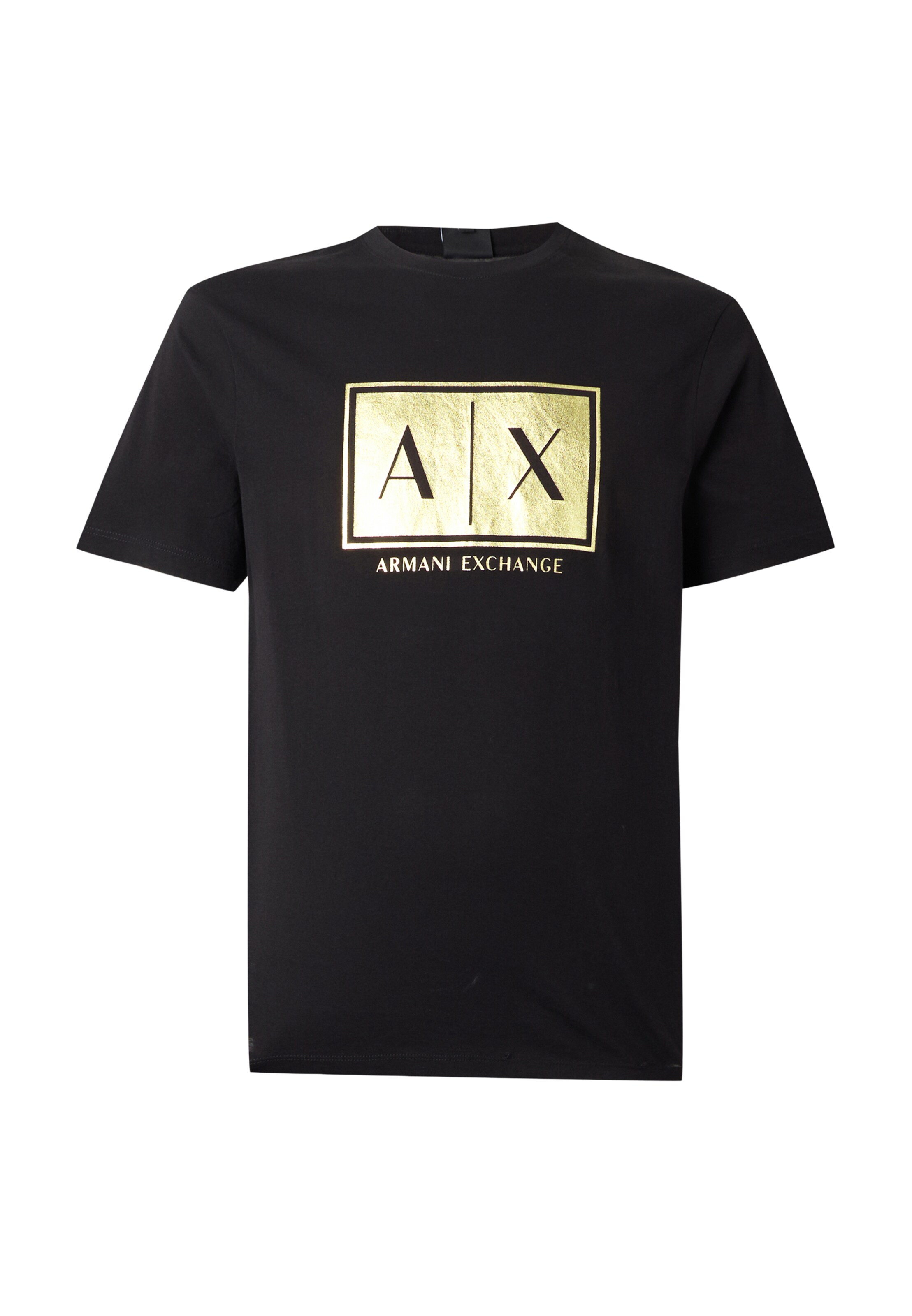 ARMANI EXCHANGE Shirt in Zwart: voorkant