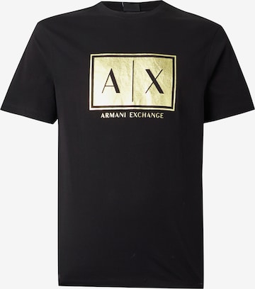 ARMANI EXCHANGE Shirt in Zwart: voorkant
