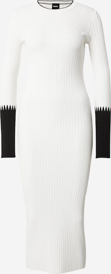 BOSS Black Knit dress 'Flaviera' in Black / White, Item view