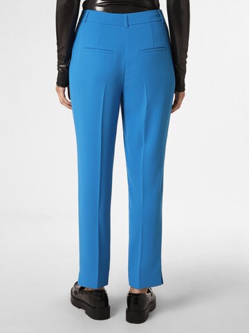 COMMA Slimfit Pantalon in Blauw