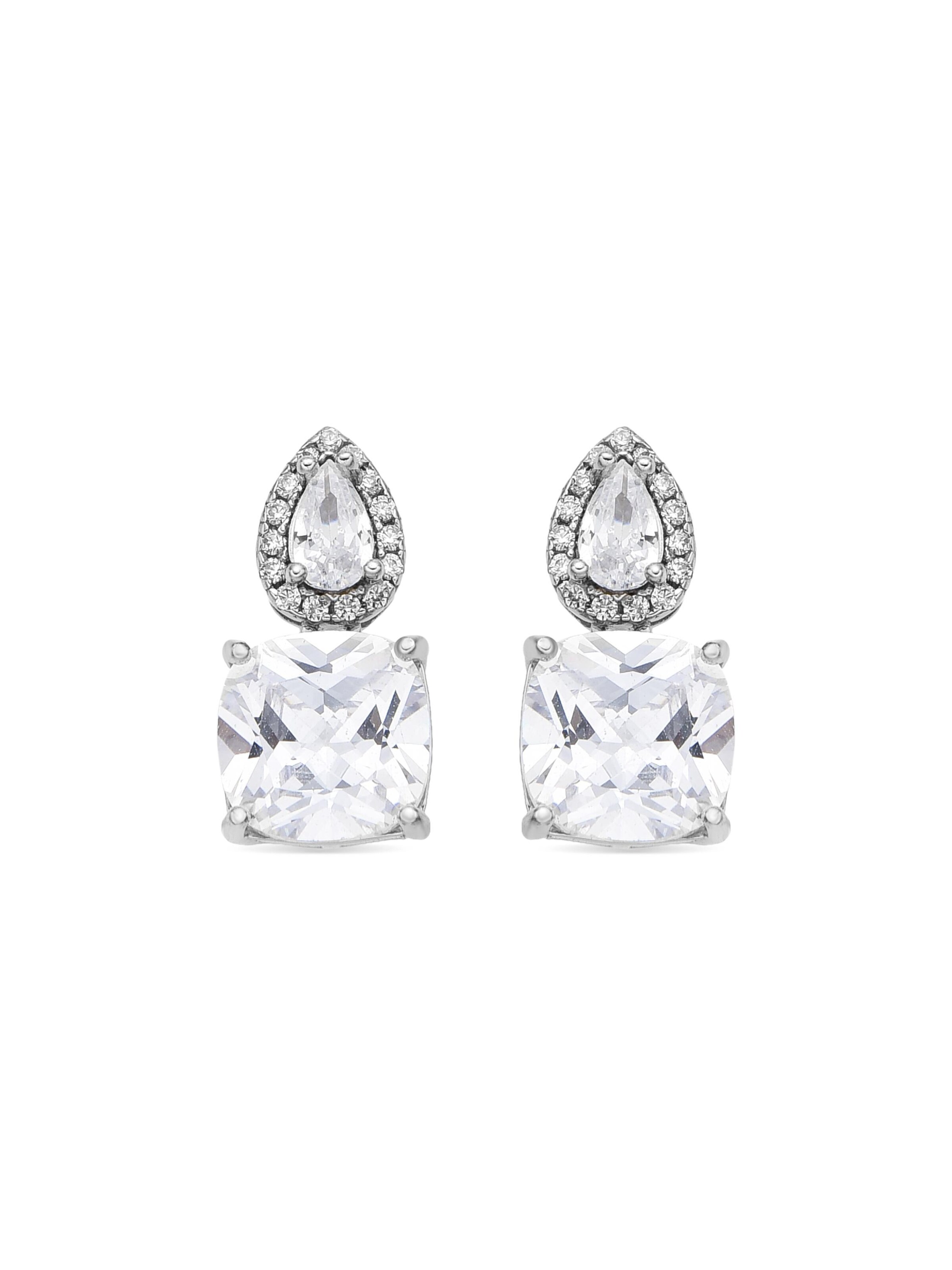 Orecchini 'RONNI' di Luxenter in argento: frontale