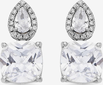 Boucles d'oreilles 'RONNI' Luxenter en blanc : devant