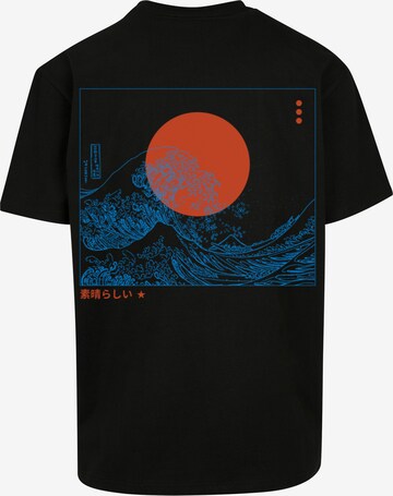 T-Shirt F4NT4STIC en noir : devant