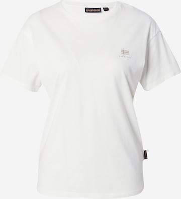 送料込★NAPAPIJRI★ S-Nina 半袖Tシャツ NAPAPIJRI Shirt 'NINA' in White | ABOUT YOU