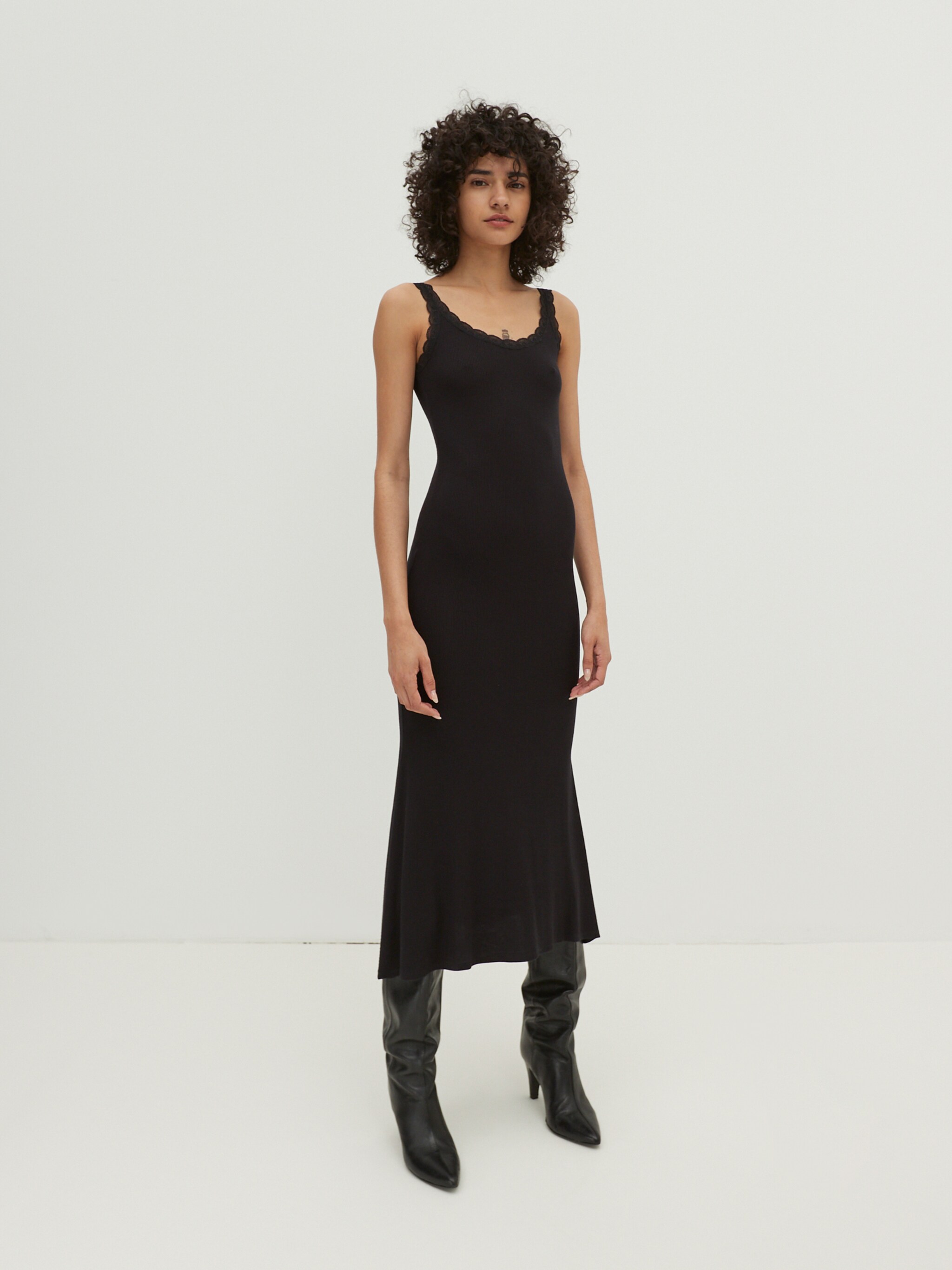 EDITED Producten Jurk 'Alana' Zwart