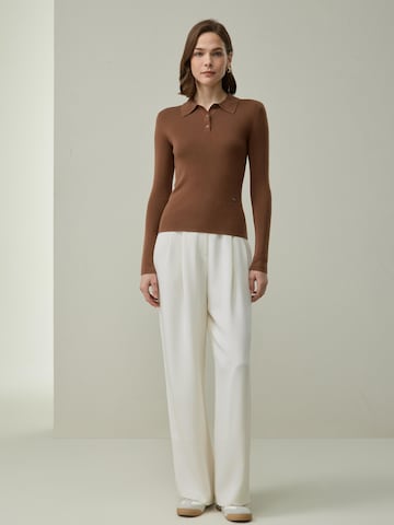 Lilysilk Trui in Bruin