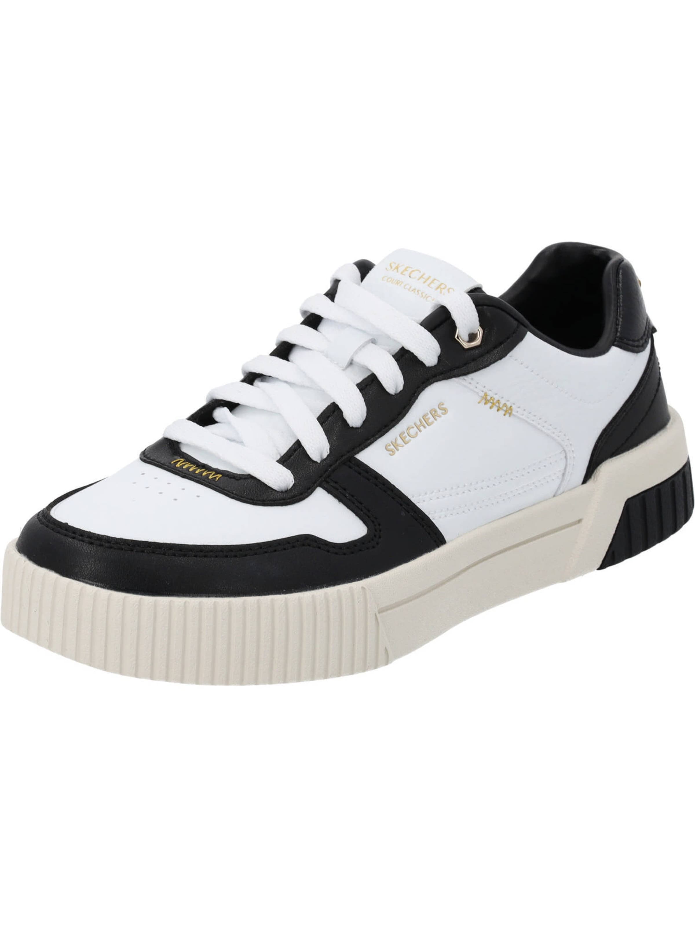 Baskets basses 'Jade-Best In Class' SKECHERS en blanc : devant