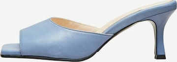 SELECTED FEMME Mules in Blue: front