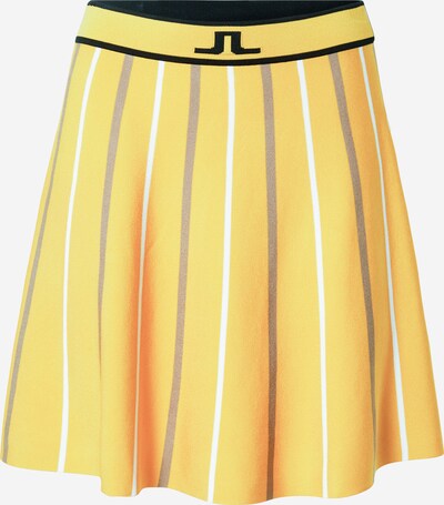 J.Lindeberg Athletic Skorts 'River' in Light brown / Yellow / Black / White, Item view
