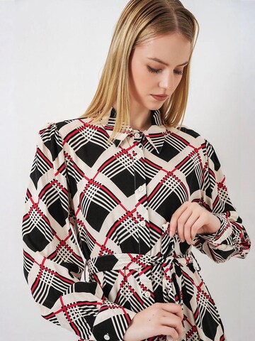 Bigdart Jurk in Gemengde kleuren