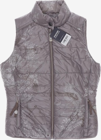 L'Argentina Vest in S in Beige: front