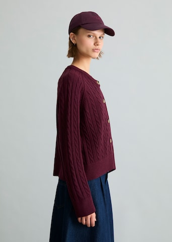 Cardigan Marc O'Polo DENIM en rouge