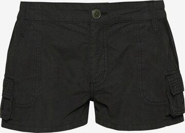 Superdry Regular Cargo Pants in Black: front