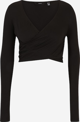 melns Vero Moda Tall T-Krekls 'INA': no priekšpuses