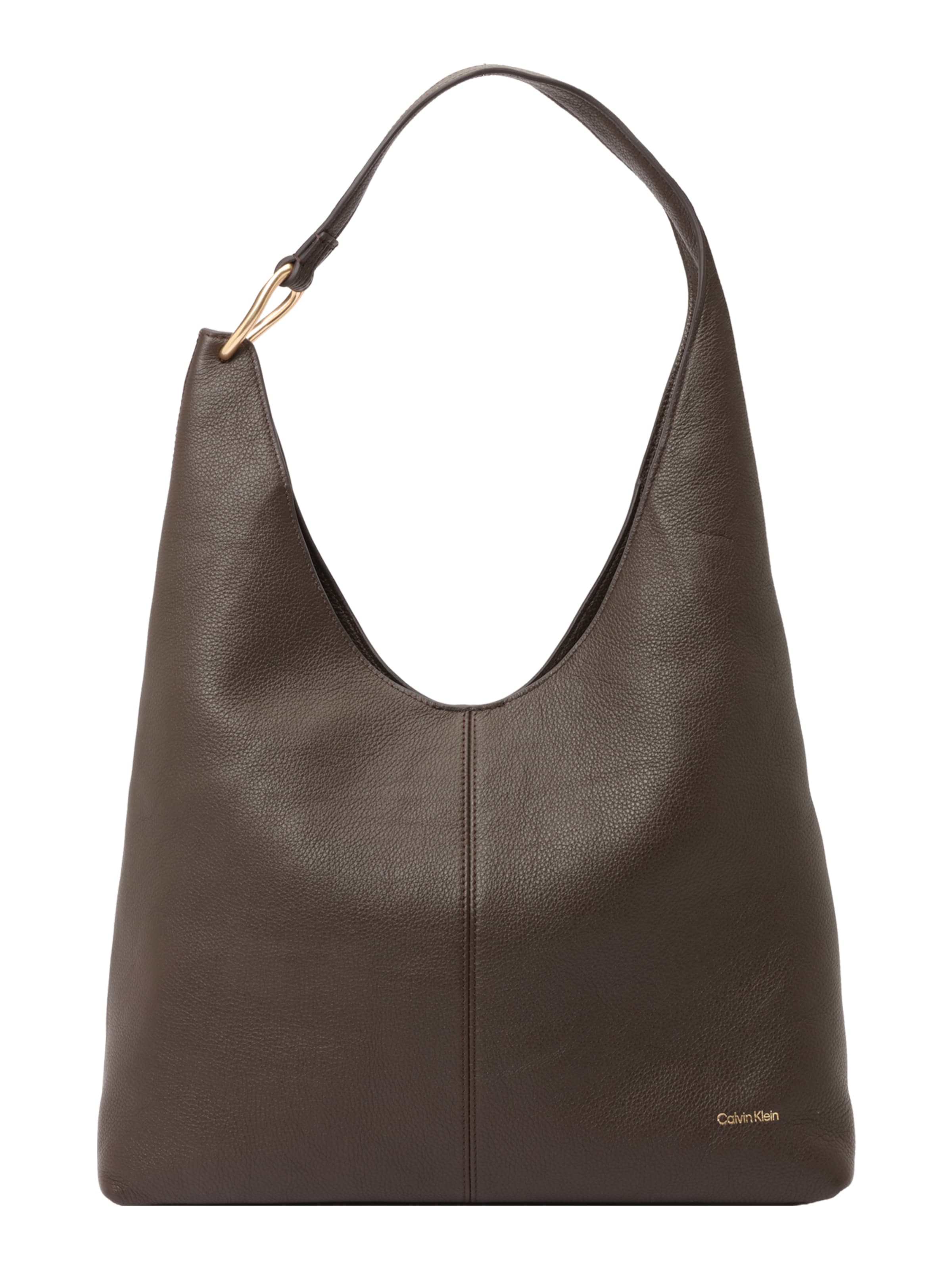 Sac bandoulière Calvin Klein en marron : devant